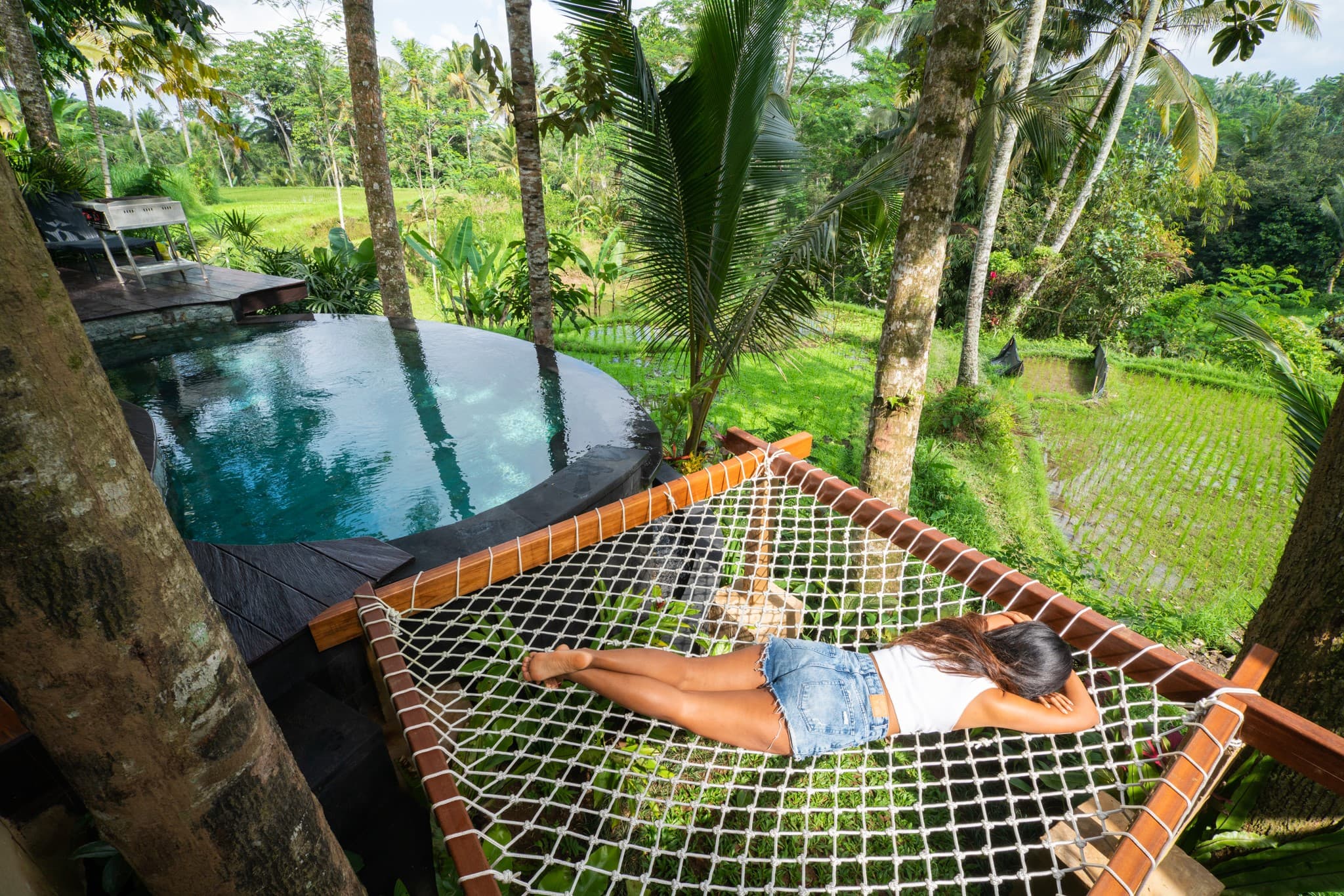 Chandra at Masakali view of the hammock